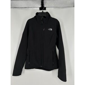 The North Face Apex Bionic Soft Shell Jacket Women S Black Fleece Lined Full Zip